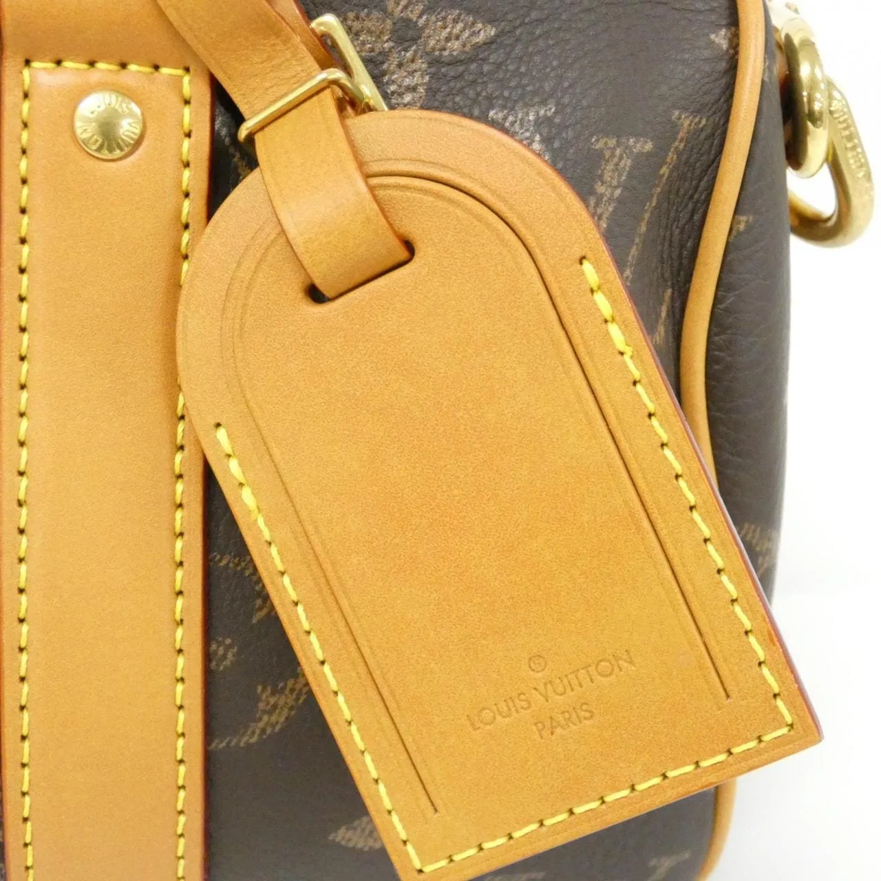 LOUIS VUITTON Keepall M14026 Boston Monogram Black Monogram Rank A - Thumbnail 3