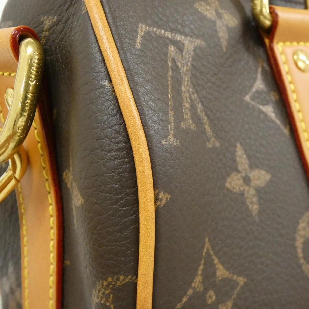 LOUIS VUITTON Keepall M14026 Boston Monogram Black Monogram Rank A - Thumbnail 4