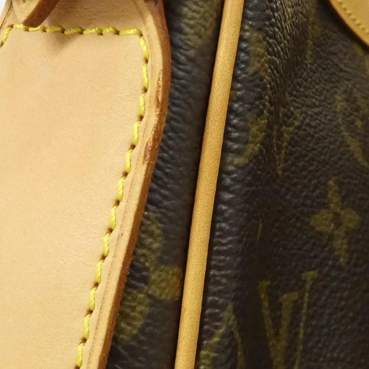 LOUIS VUITTON M40075 Shoulder Monogram 黑色 Monogram 中古品A - 縮圖 6