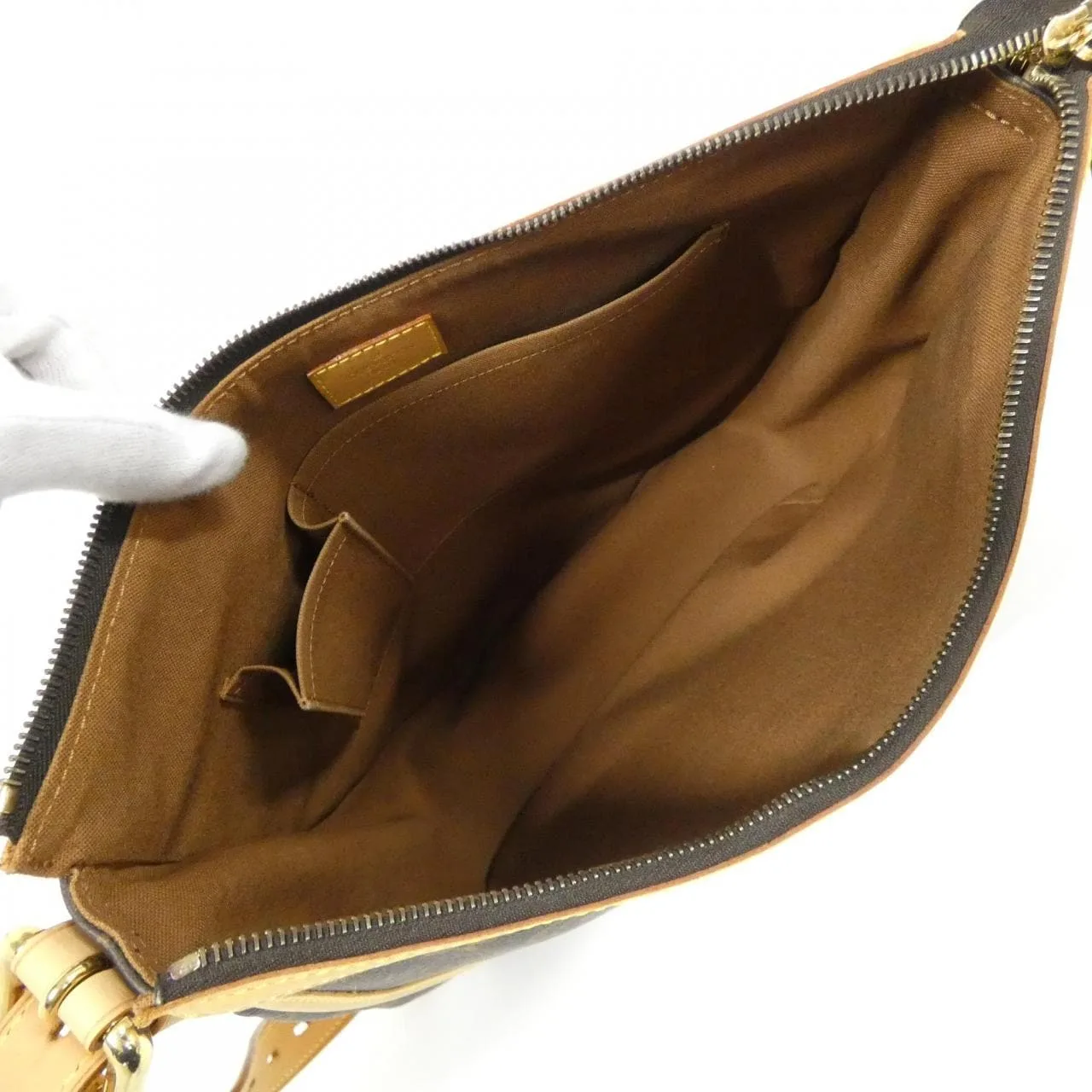 LOUIS VUITTON M40075 Shoulder Monogram 黑色 Monogram 中古品A - 縮圖 10