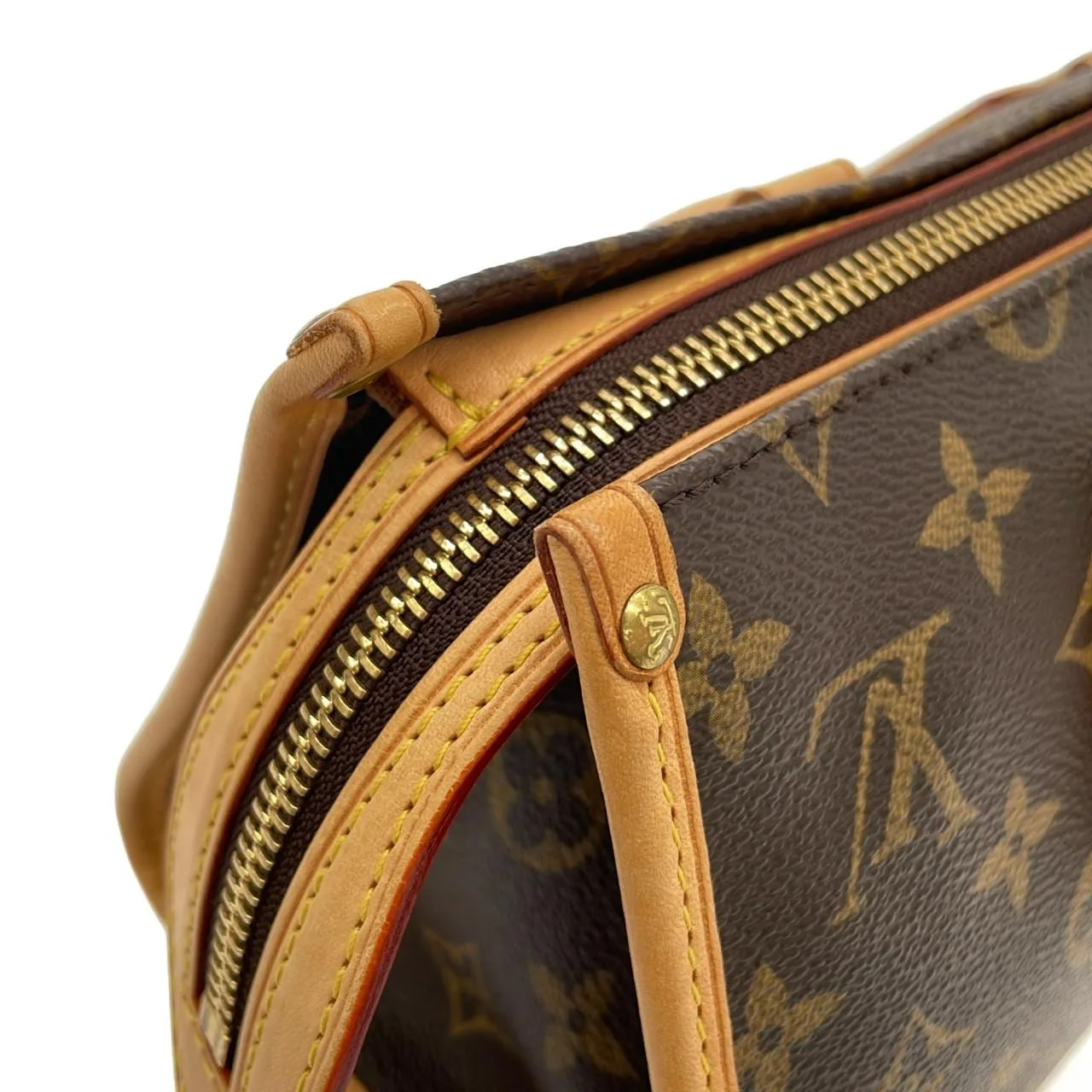 LOUIS VUITTON M40009 Handbag Monogram Black Monogram Rank A - Thumbnail 5