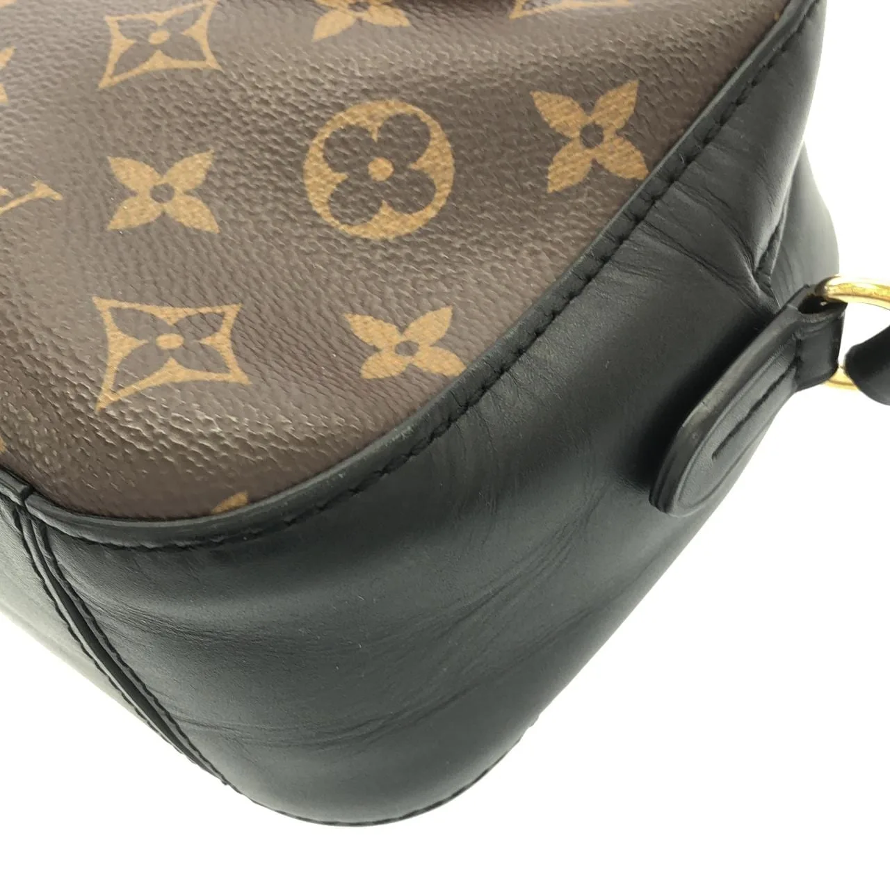 LOUIS VUITTON M43555 Shoulder Monogram 黑色 Monogram 中古品B - 縮圖 4