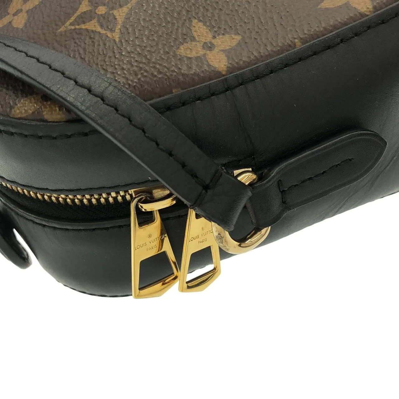 LOUIS VUITTON M43555 Shoulder Monogram 黑色 Monogram 中古品B - 縮圖 5