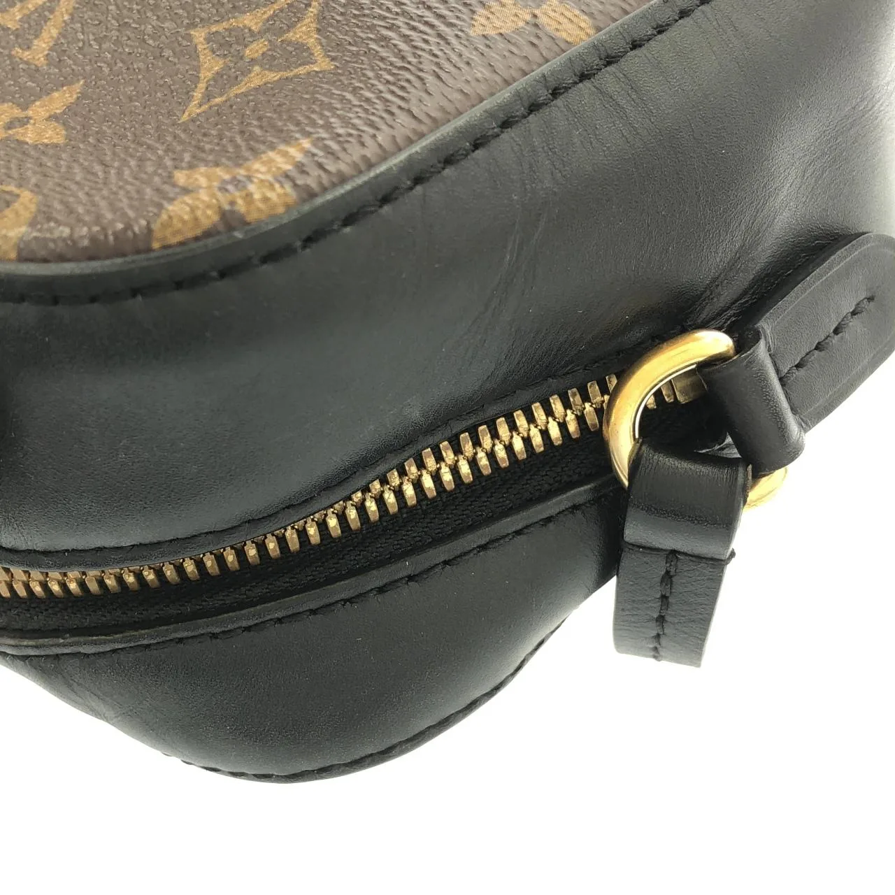 LOUIS VUITTON M43555 Shoulder Monogram 黑色 Monogram 中古品B - 縮圖 6