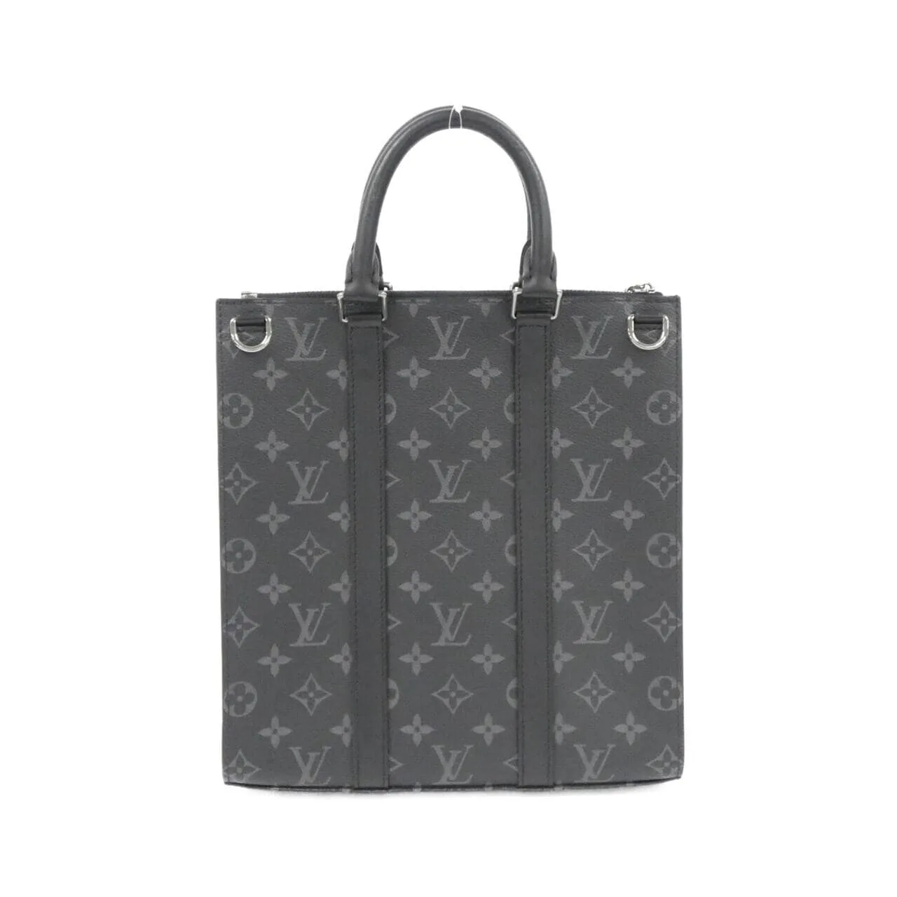 LOUIS VUITTON Eclipse M46098 Handbag Monogram 黑色 Monogram 中古品A - 縮圖 2
