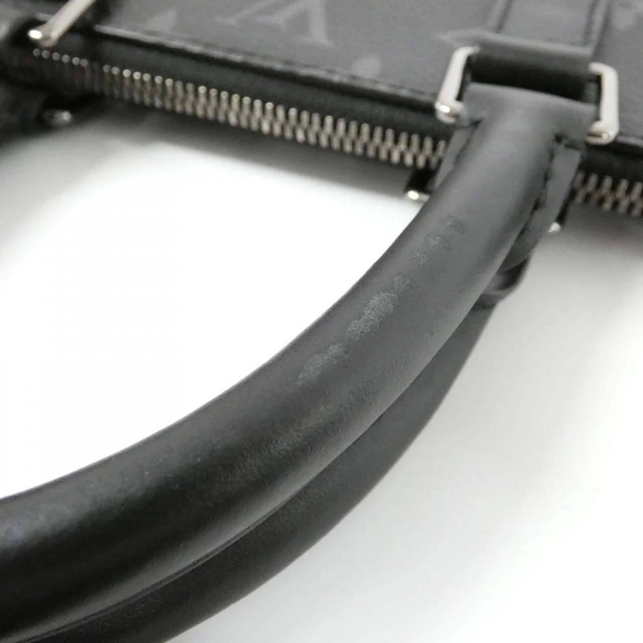 LOUIS VUITTON Eclipse M46098 Handbag Monogram 黑色 Monogram 中古品A - 縮圖 7