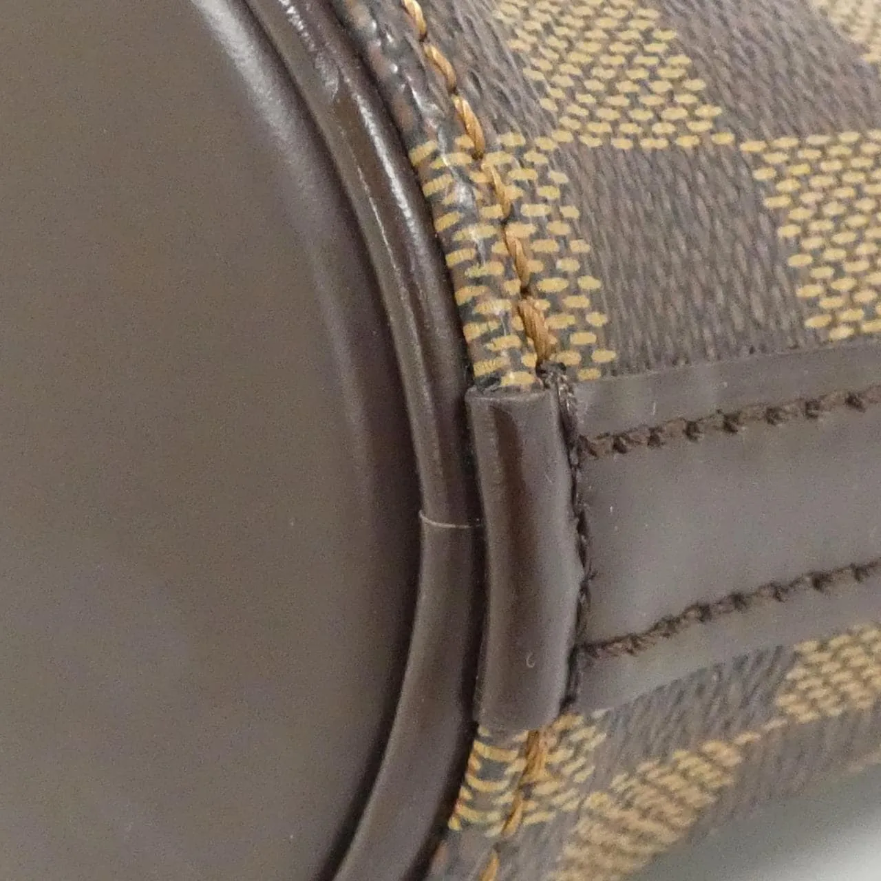 LOUIS VUITTON Drouot N48072 Shoulder Damier 黑色 Damier 中古品A - 縮圖 2