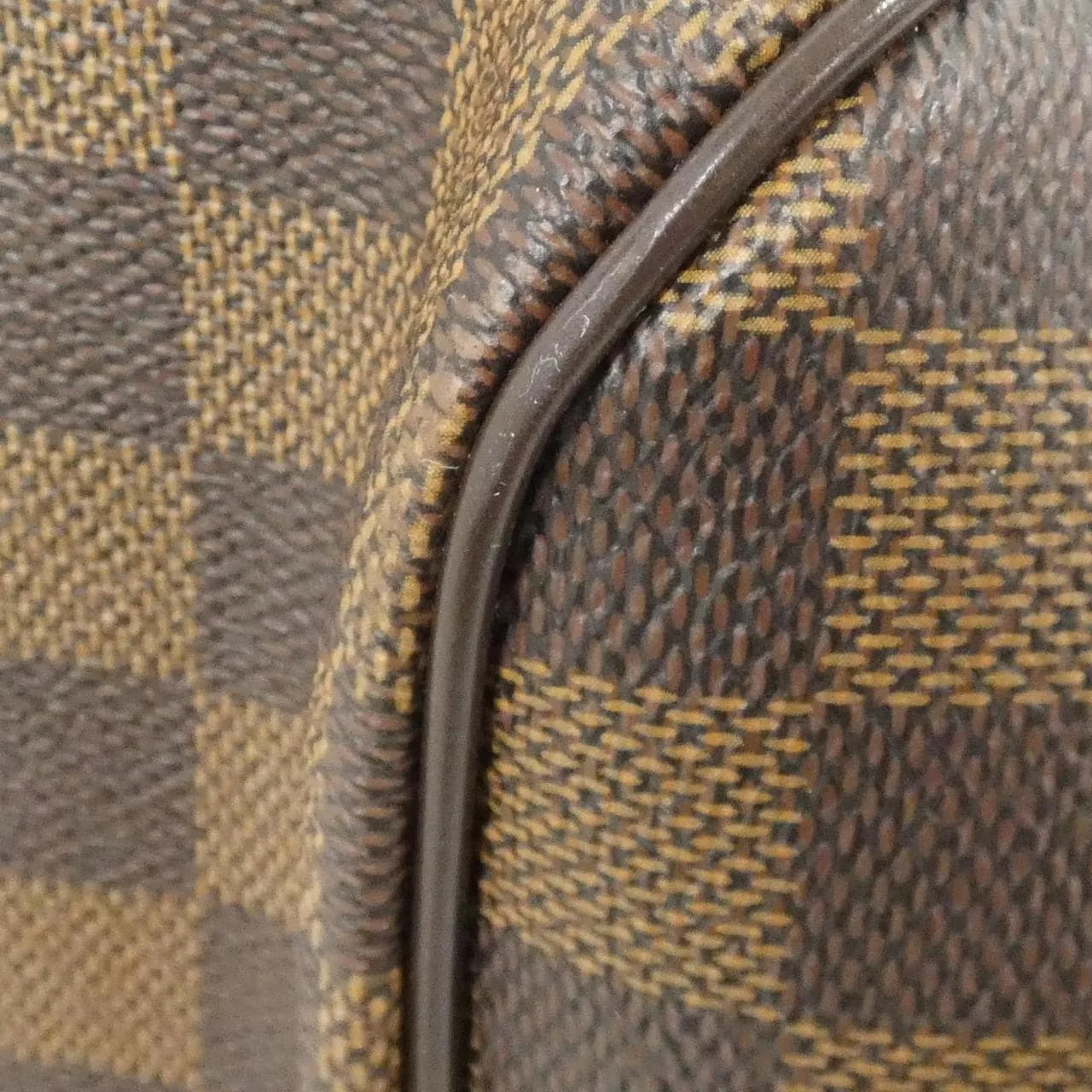 LOUIS VUITTON N41158 Shoulder Damier 黑色 Damier 中古品A - 縮圖 3