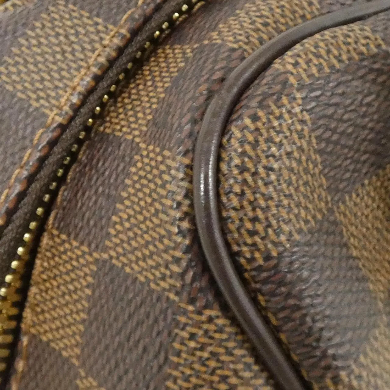 LOUIS VUITTON N41158 Shoulder Damier 黑色 Damier 中古品A - 縮圖 5