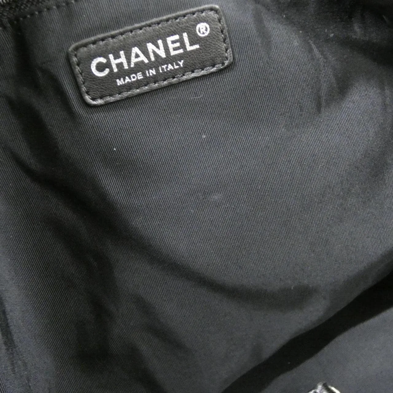 CHANEL Shoulder Denim Black Denim Rank A - Thumbnail 10
