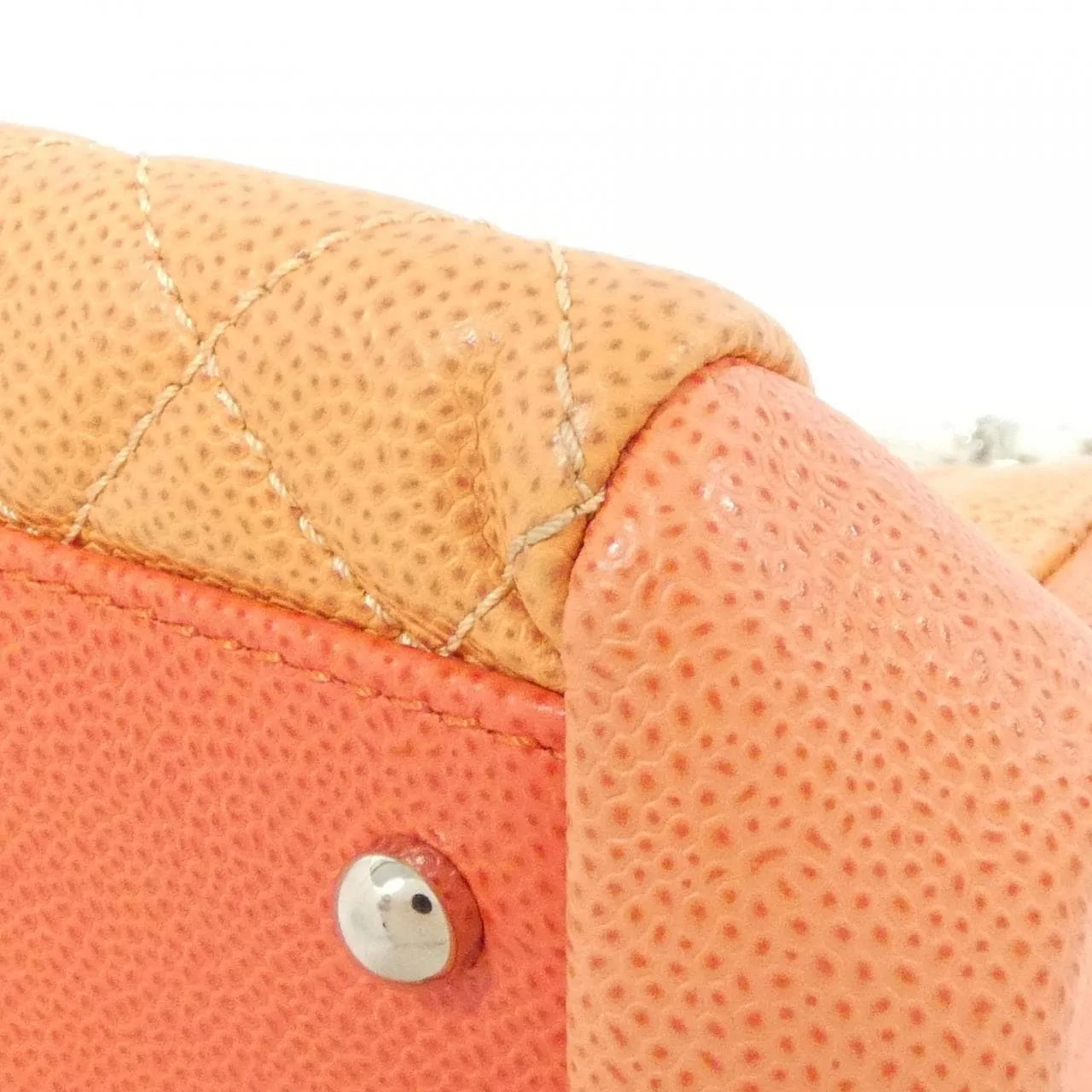 CHANEL Shoulder Caviar Leather Black Caviar Leather Rank A - Thumbnail 3