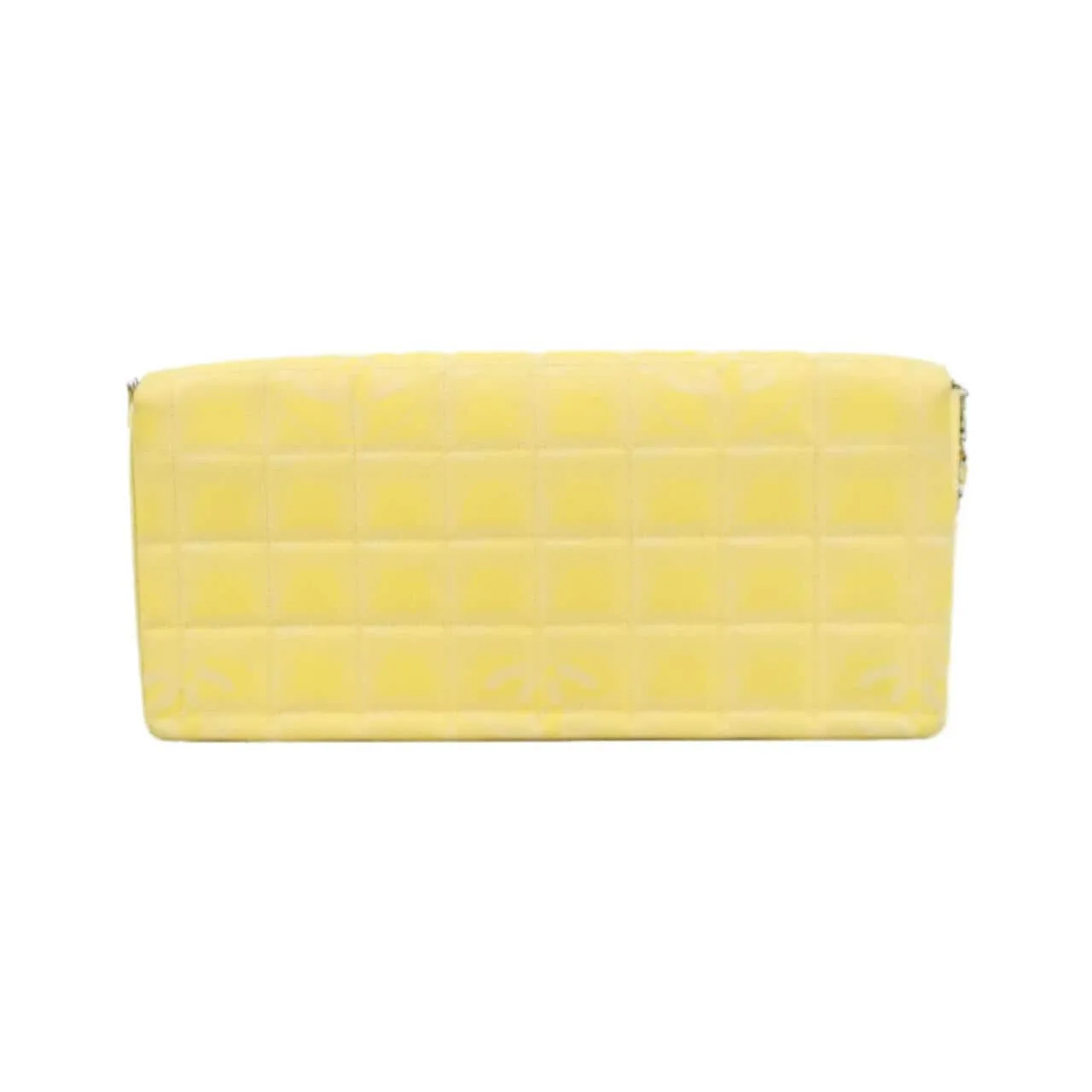 CHANEL 15316 Shoulder Nylon Yellow Nylon - Thumbnail 2