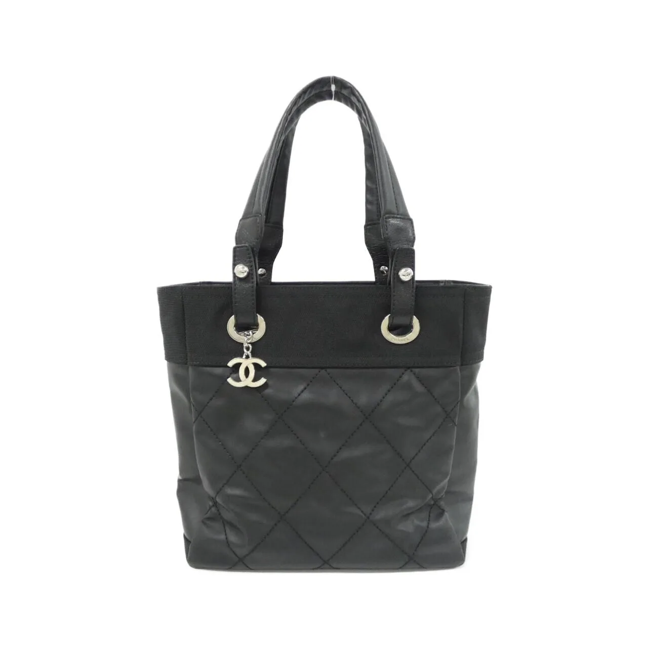 CHANEL 34208 Handbag Canvas