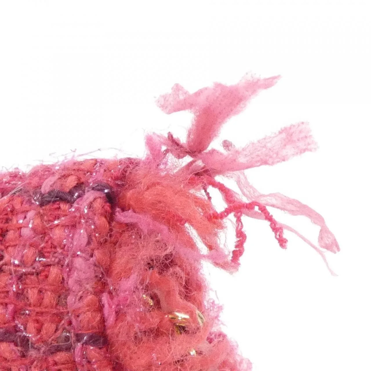 CHANEL Timeless Classic 33814 Wallet Tweed 粉色 粗花呢 中古品A - 縮圖 5