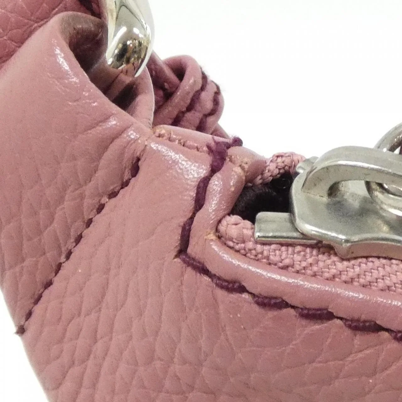 CHANEL 23039 Shoulder 粉色 中古品A - 縮圖 6