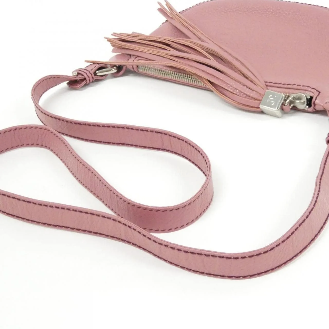 CHANEL 23039 Shoulder 粉色 中古品A - 縮圖 8