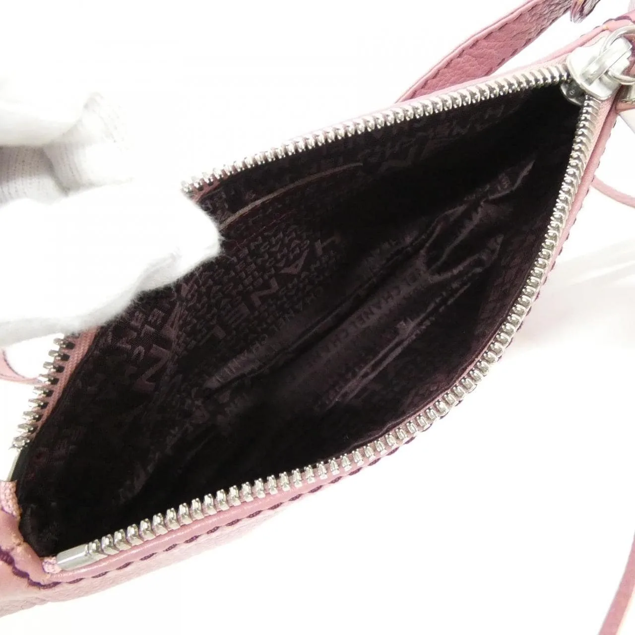 CHANEL 23039 Shoulder 粉色 中古品A - 縮圖 9