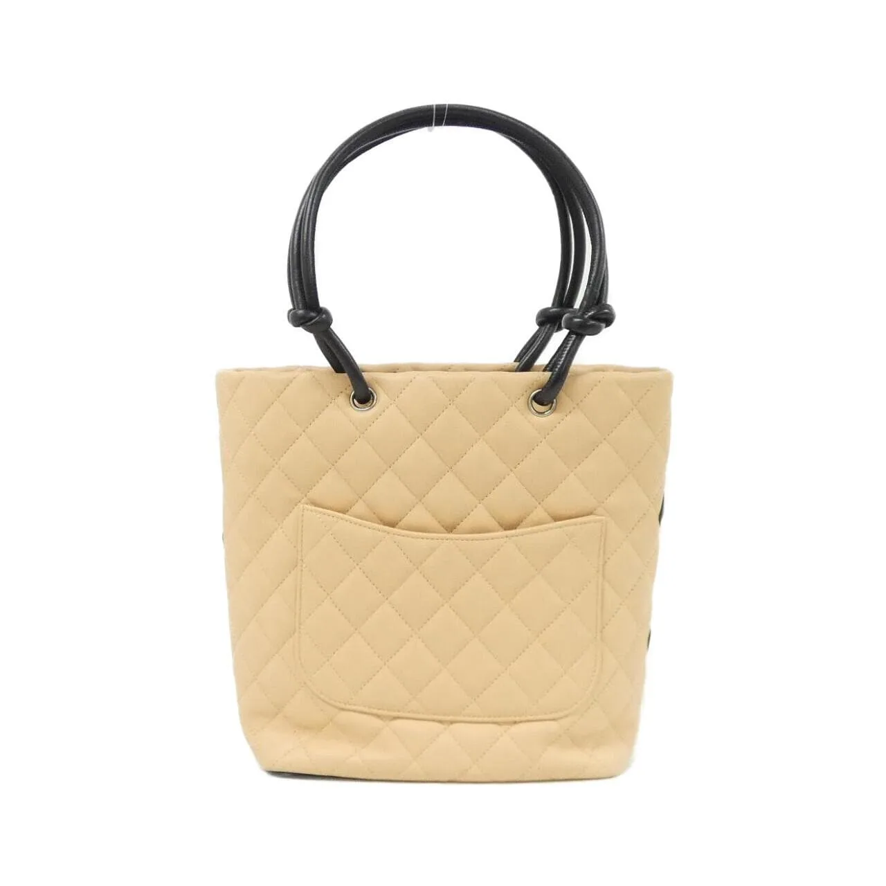 CHANEL Cambon 25167 Handbag 黑色 中古品A - 縮圖 2