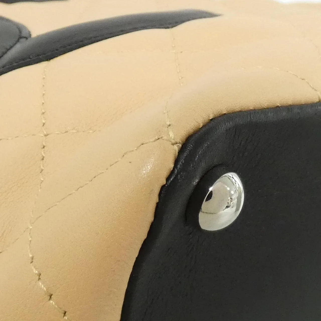 CHANEL Cambon 25167 Handbag 黑色 中古品A - 縮圖 3