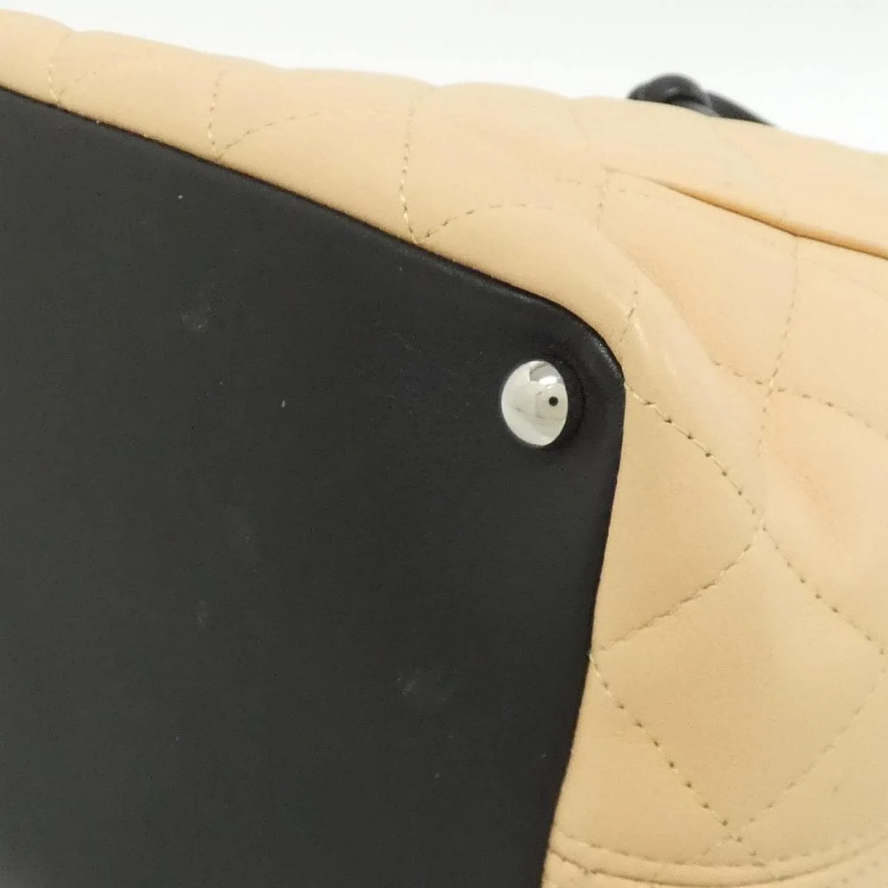 CHANEL Cambon 25167 Handbag 黑色 中古品A - 縮圖 4