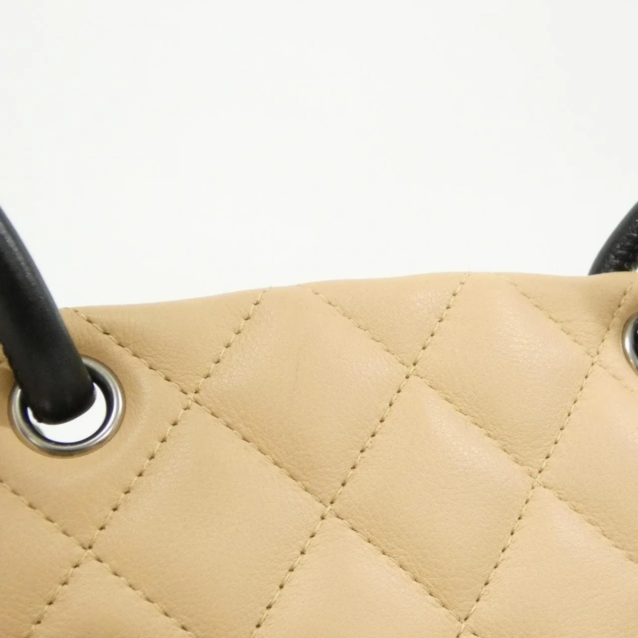 CHANEL Cambon 25167 Handbag 黑色 中古品A - 縮圖 7