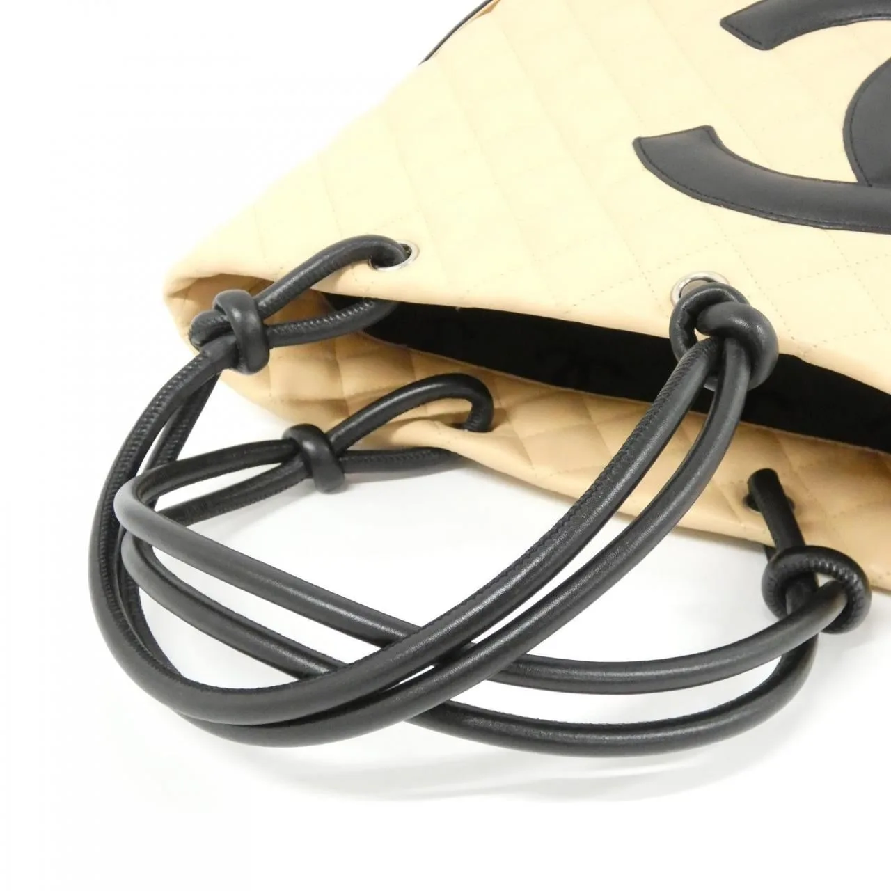 CHANEL Cambon 25167 Handbag 黑色 中古品A - 縮圖 8