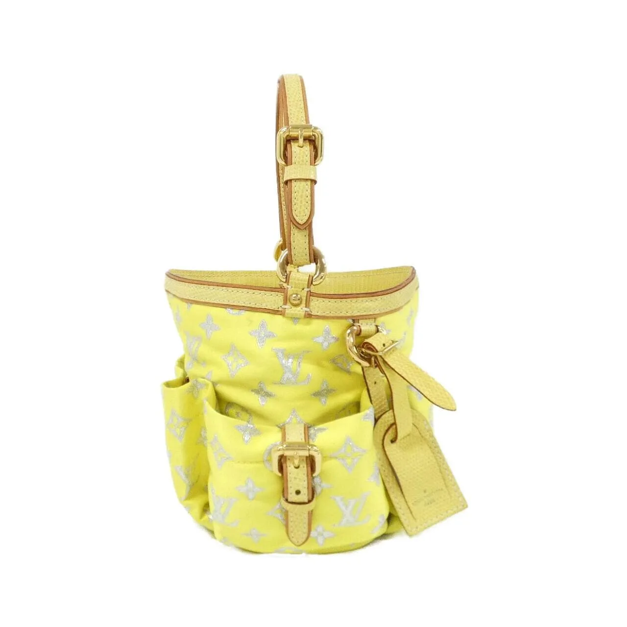 LOUIS VUITTON M95035 Shoulder Leather Yellow
