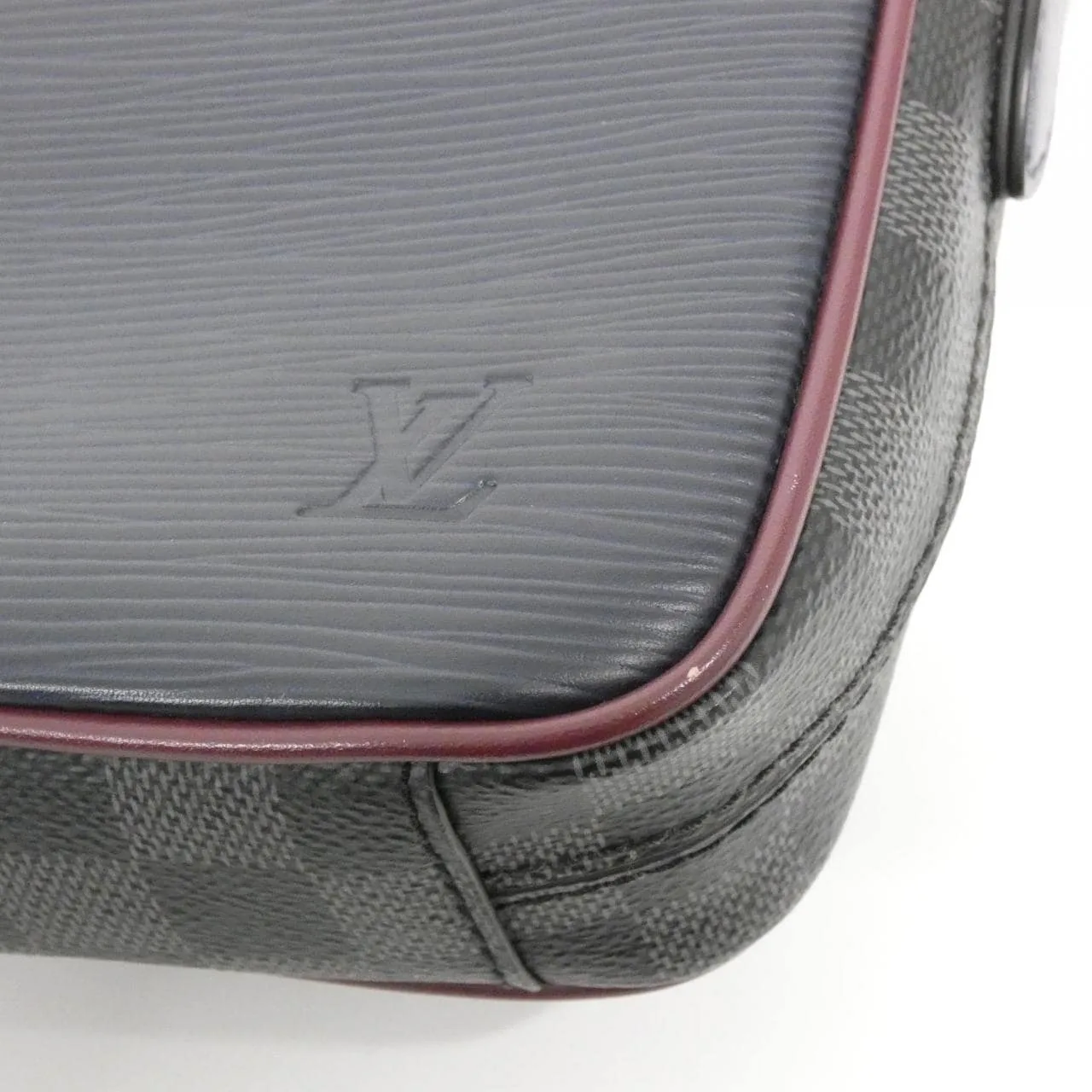 LOUIS VUITTON M55100 Shoulder Damier Black Damier Rank A - Thumbnail 4