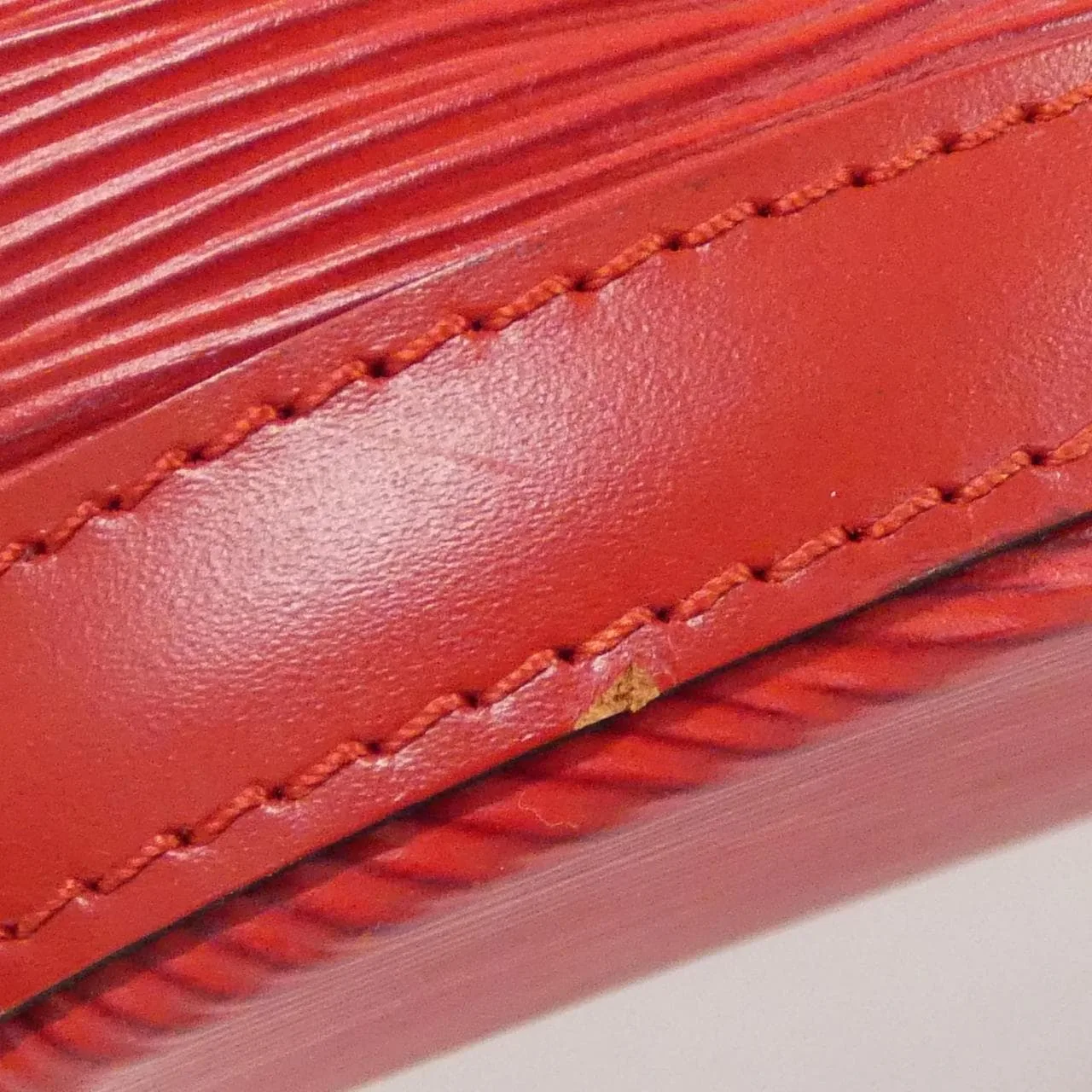 LOUIS VUITTON Saint-Jacques M52277 Handbag Epi 紅色 Epi 中古品A - 縮圖 3