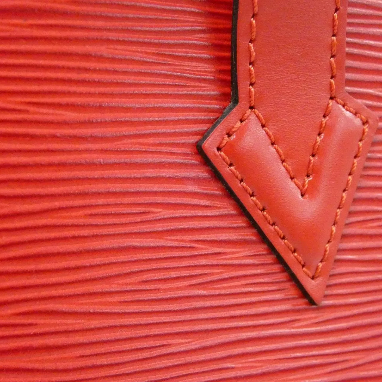 LOUIS VUITTON Saint-Jacques M52277 Handbag Epi 紅色 Epi 中古品A - 縮圖 8