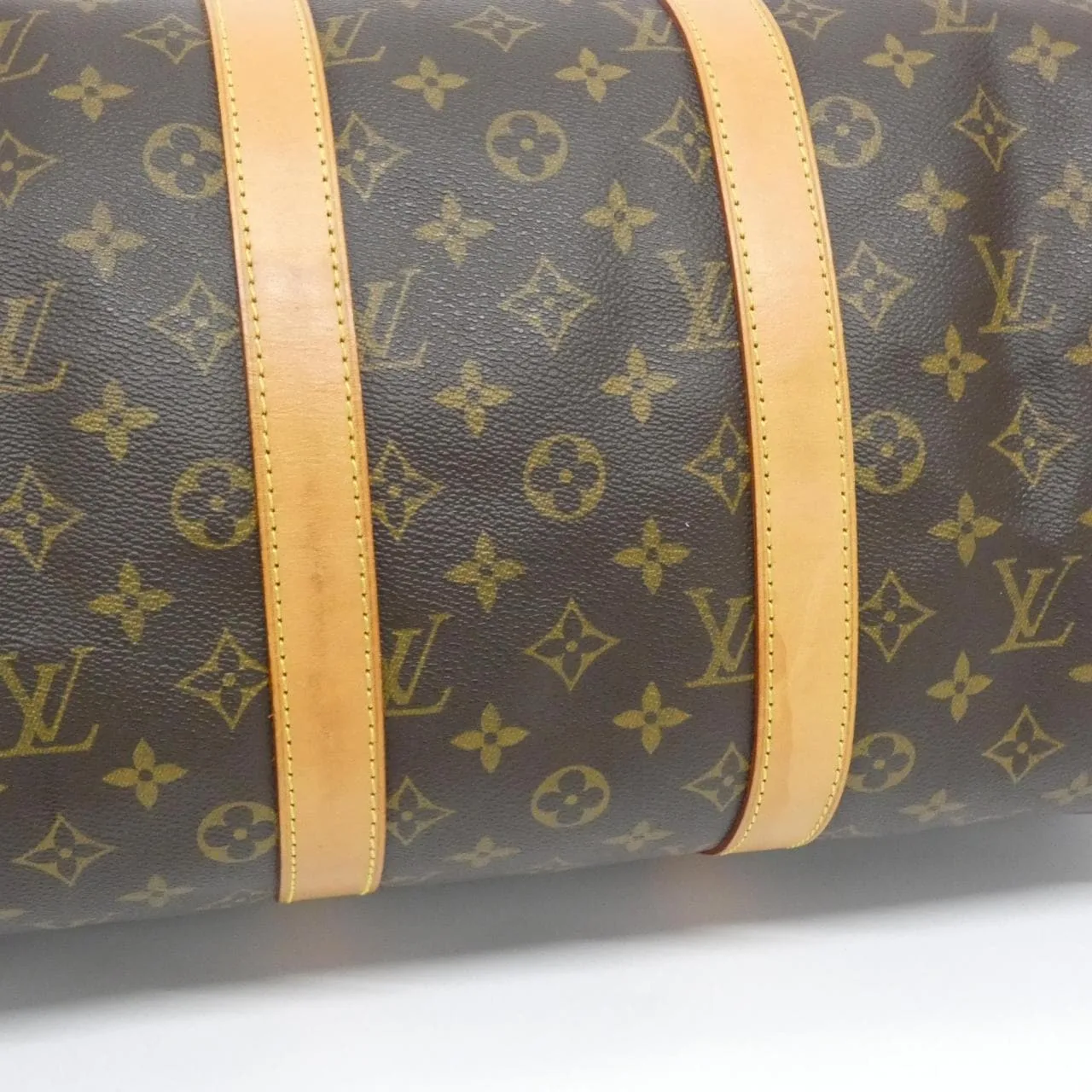 LOUIS VUITTON Keepall M41418 Boston Monogram 黑色 Monogram 中古品A - 縮圖 2