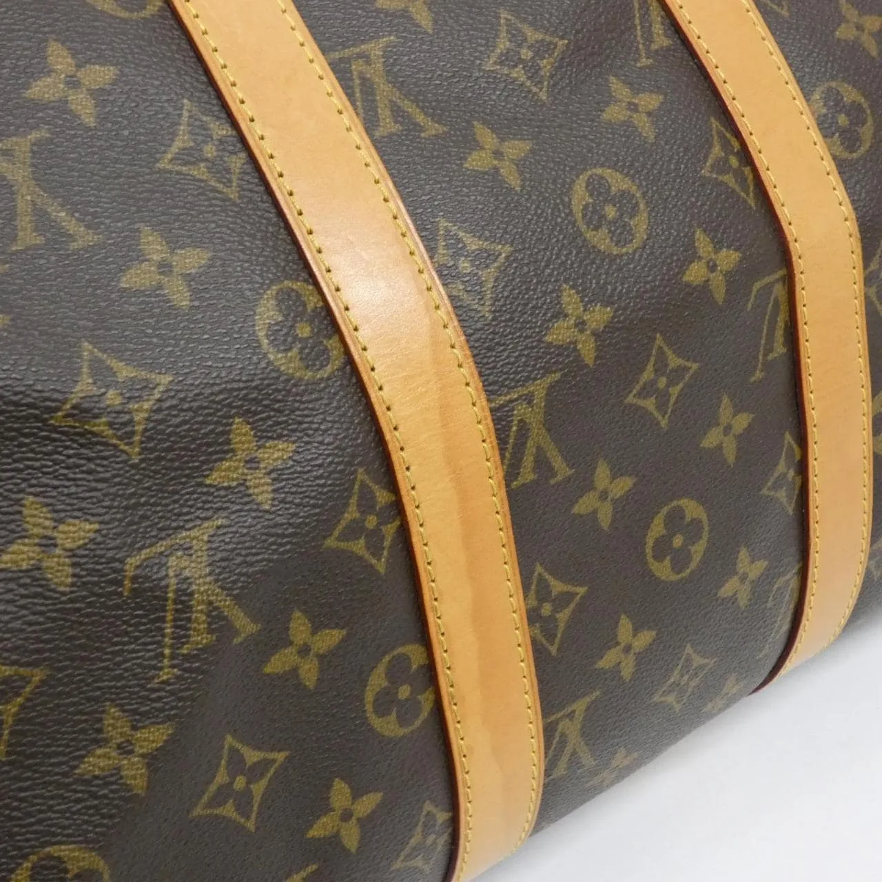 LOUIS VUITTON Keepall M41418 Boston Monogram 黑色 Monogram 中古品A - 縮圖 3