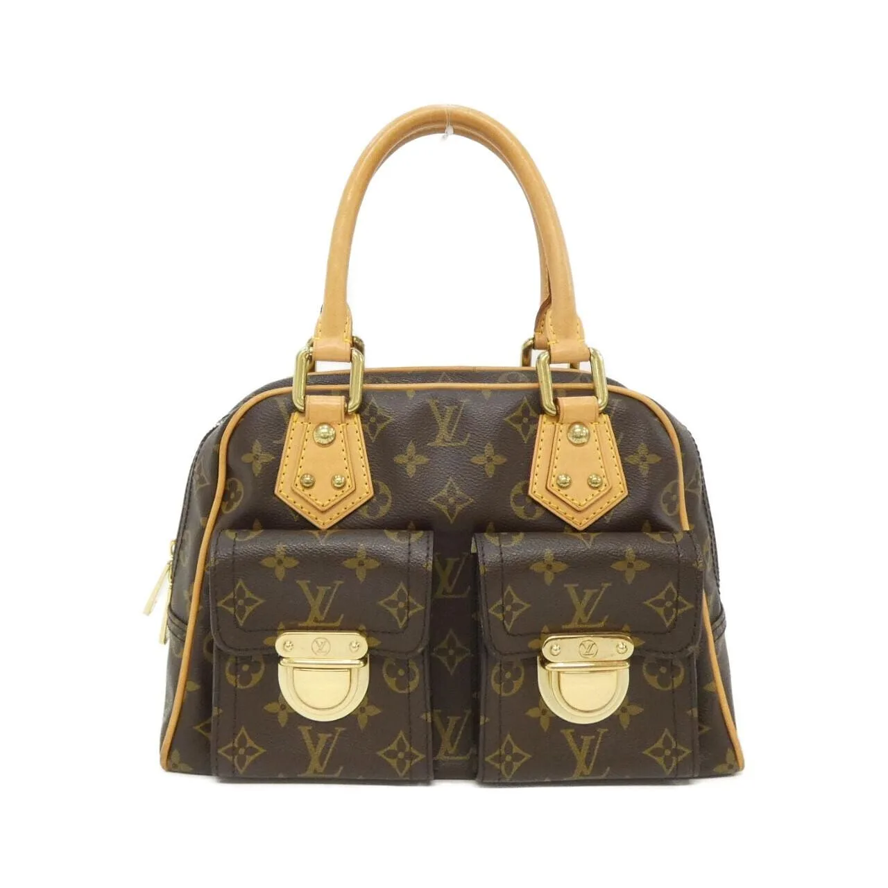 LOUIS VUITTON M40026 Handbag Monogram Black