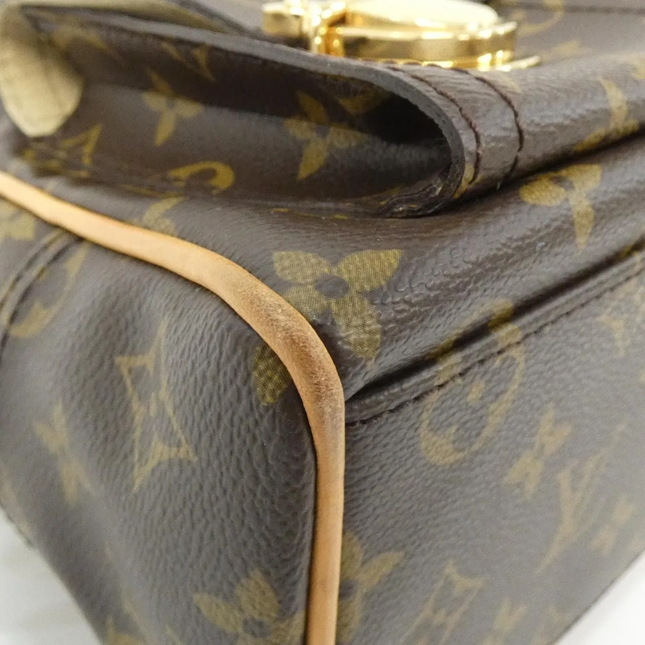 LOUIS VUITTON M40026 Handbag Monogram Black Monogram Rank A - Thumbnail 3