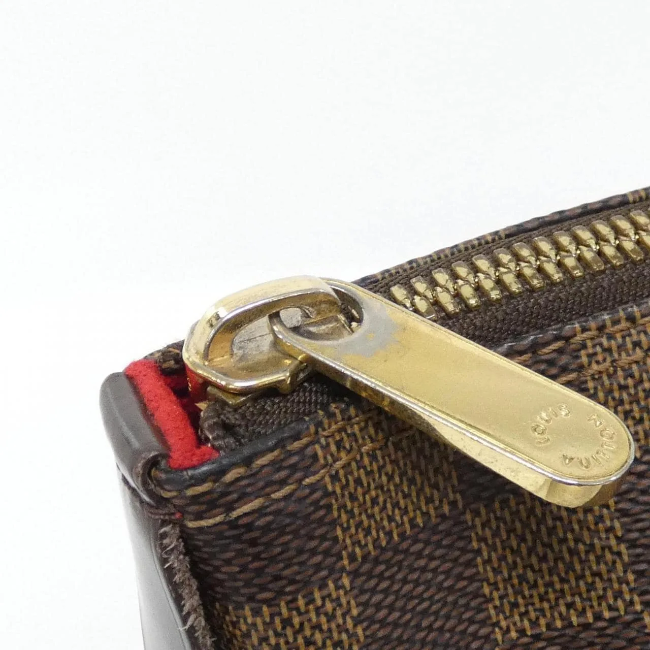 LOUIS VUITTON N51188 Handbag Damier 黑色 Damier 中古品A - 縮圖 3