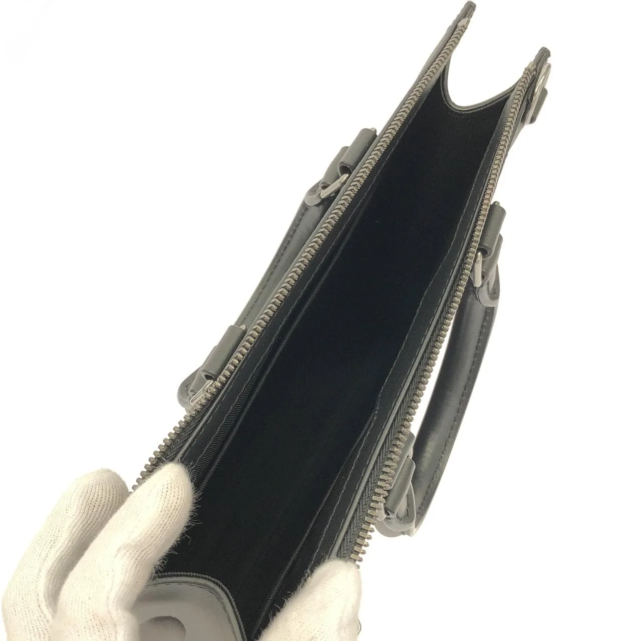 LOUIS VUITTON Eclipse M46098 Handbag Monogram 黑色 Monogram 中古品A - 縮圖 7