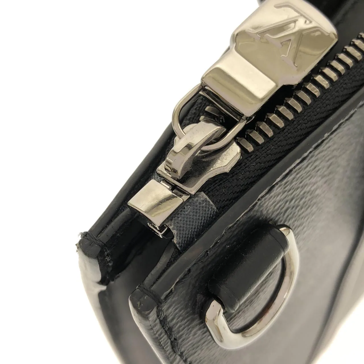 LOUIS VUITTON Eclipse M46098 Handbag Monogram 黑色 Monogram 中古品A - 縮圖 8