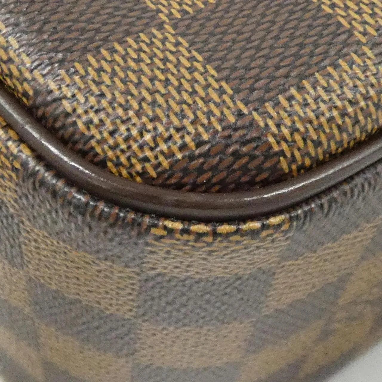 LOUIS VUITTON N48068 Shoulder Damier 黑色 Damier 中古品A - 縮圖 3