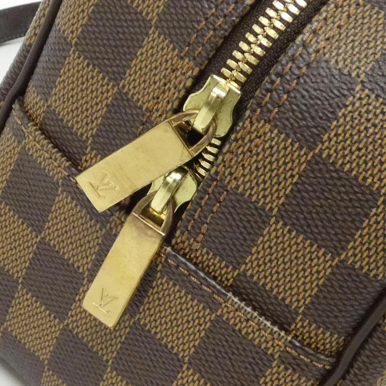 LOUIS VUITTON N48068 Shoulder Damier 黑色 Damier 中古品A - 縮圖 5