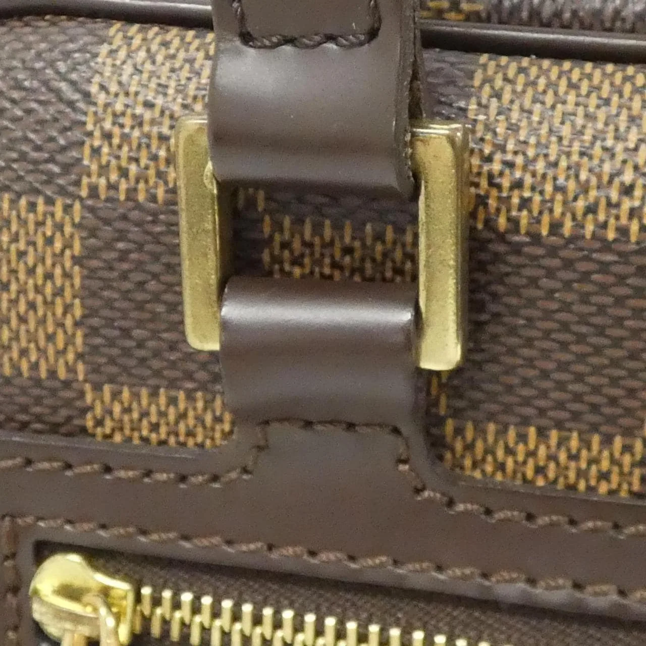 LOUIS VUITTON N48068 Shoulder Damier 黑色 Damier 中古品A - 縮圖 7