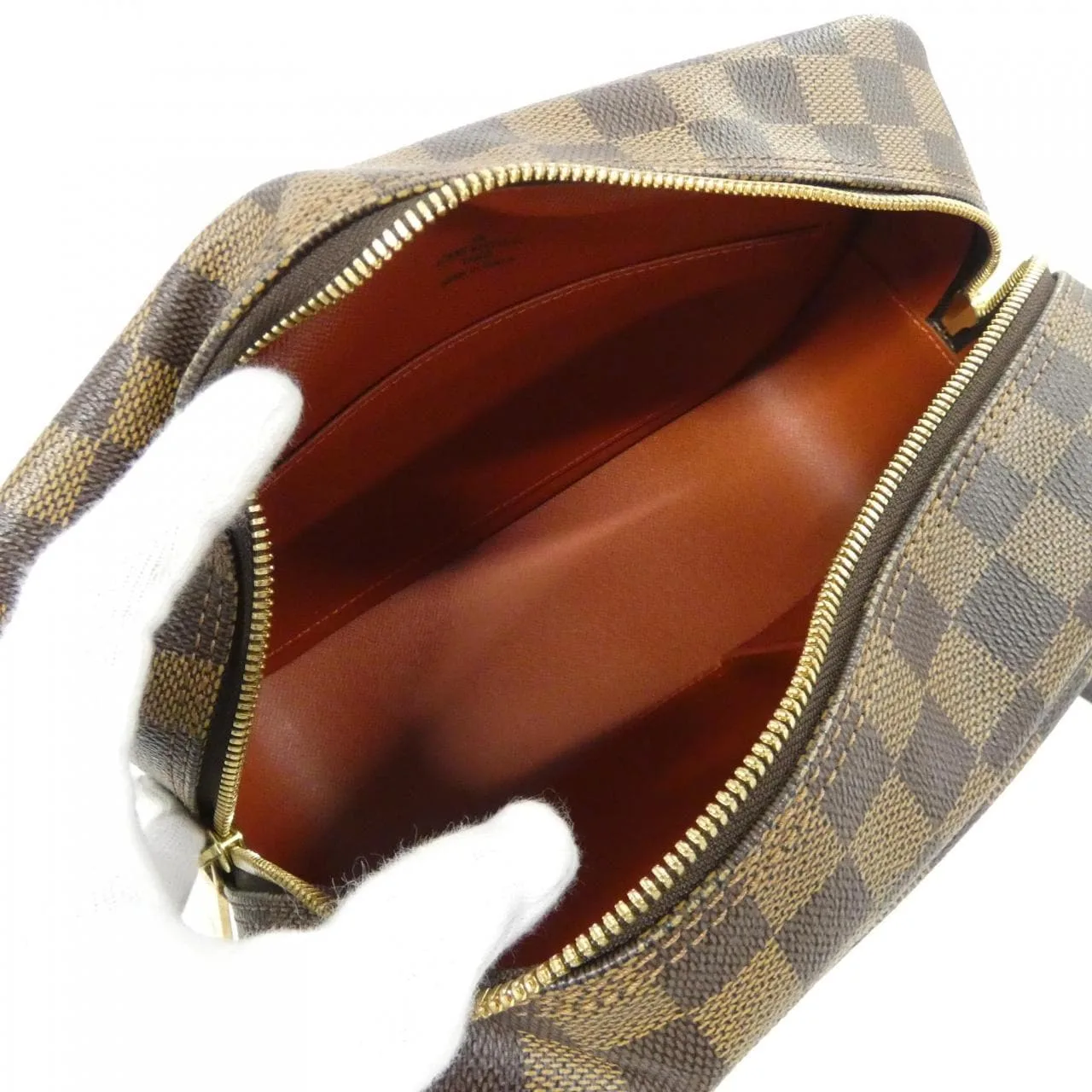 LOUIS VUITTON N48068 Shoulder Damier 黑色 Damier 中古品A - 縮圖 9