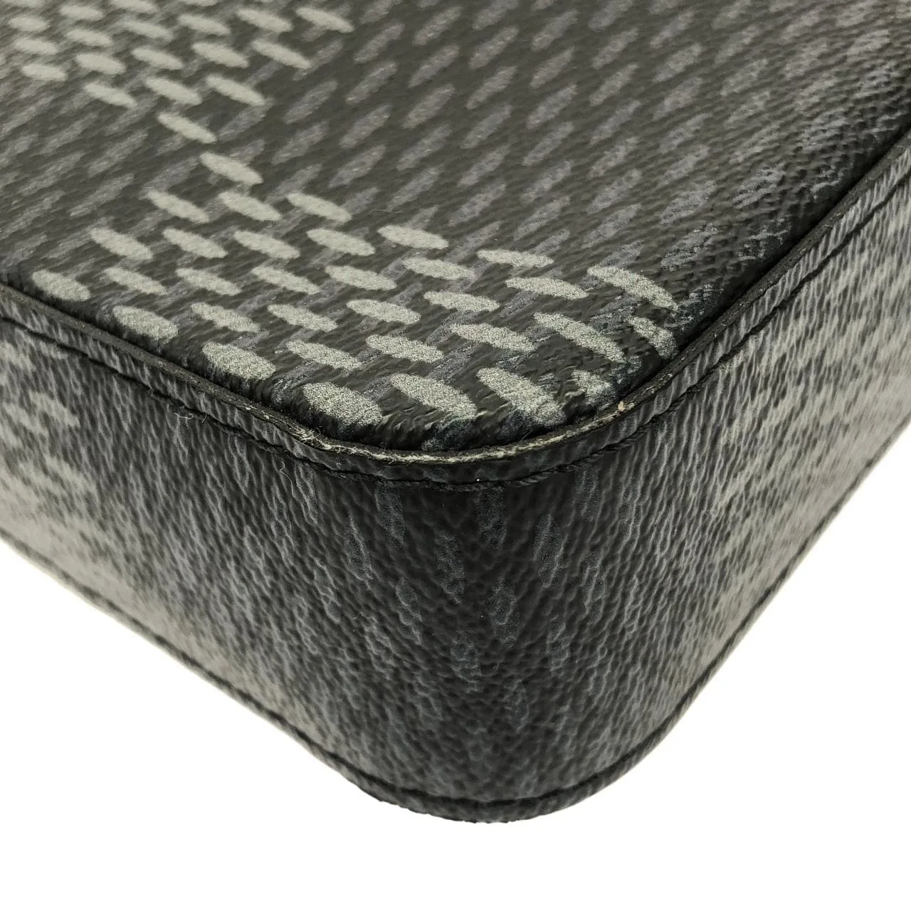 LOUIS VUITTON N50017 Shoulder Damier 黑色 Damier 中古品A - 縮圖 3