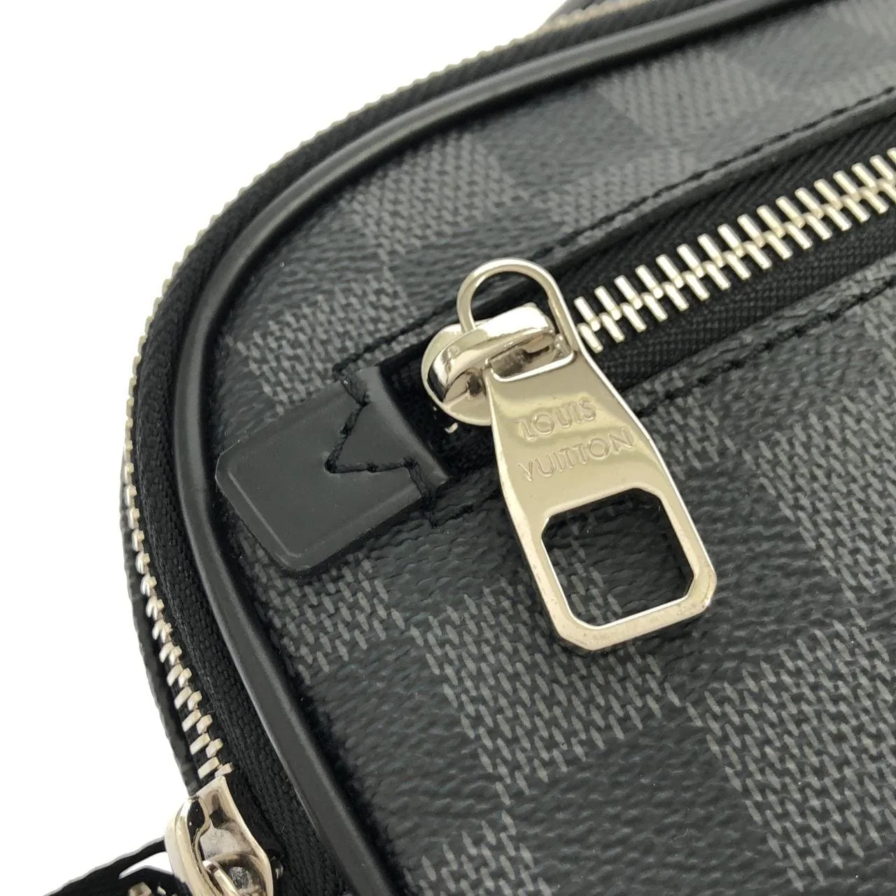 LOUIS VUITTON N41289 Shoulder Damier 黑色 Damier 中古品A - 縮圖 4