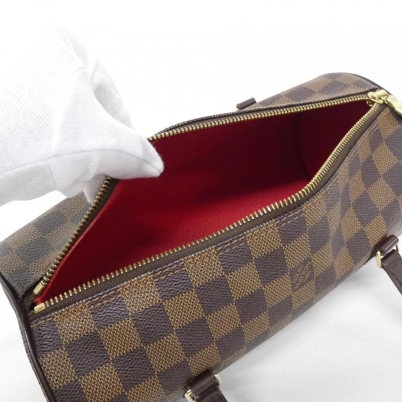 LOUIS VUITTON Papillon N51304 Handbag Damier Black Damier Rank A - Thumbnail 6