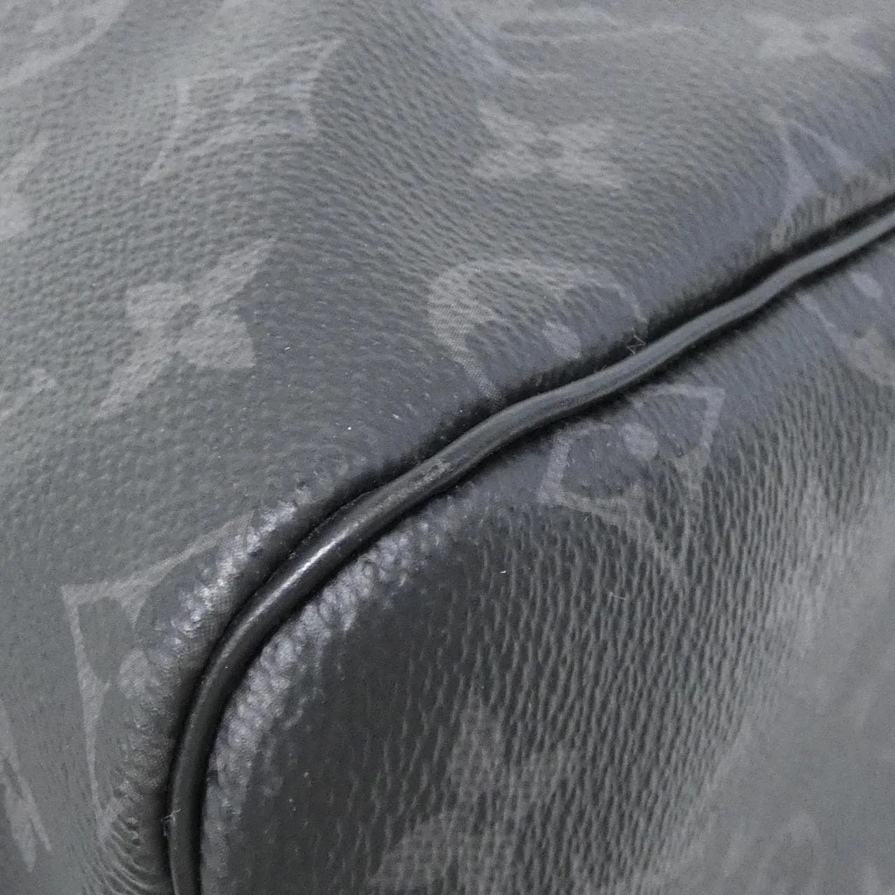 LOUIS VUITTON Eclipse M40605 Boston Monogram 黑色 Monogram 中古品A - 縮圖 2