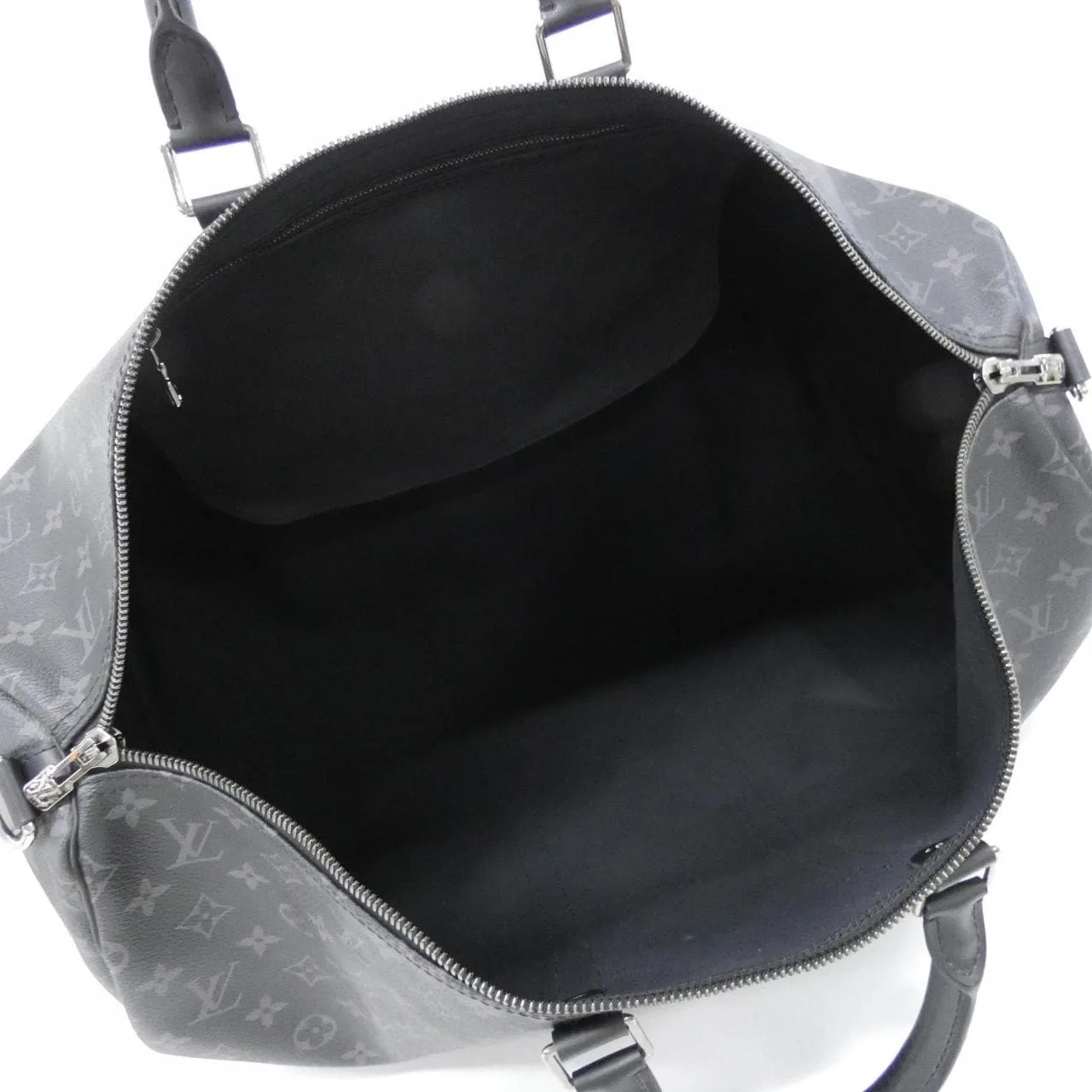 LOUIS VUITTON Eclipse M40605 Boston Monogram 黑色 Monogram 中古品A - 縮圖 7