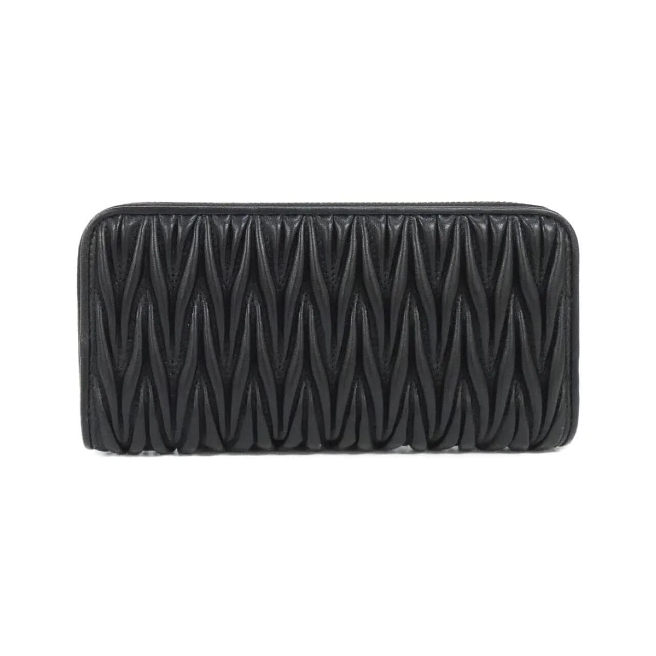 MIU MIU 5ML506 Wallet Black New - Thumbnail 2