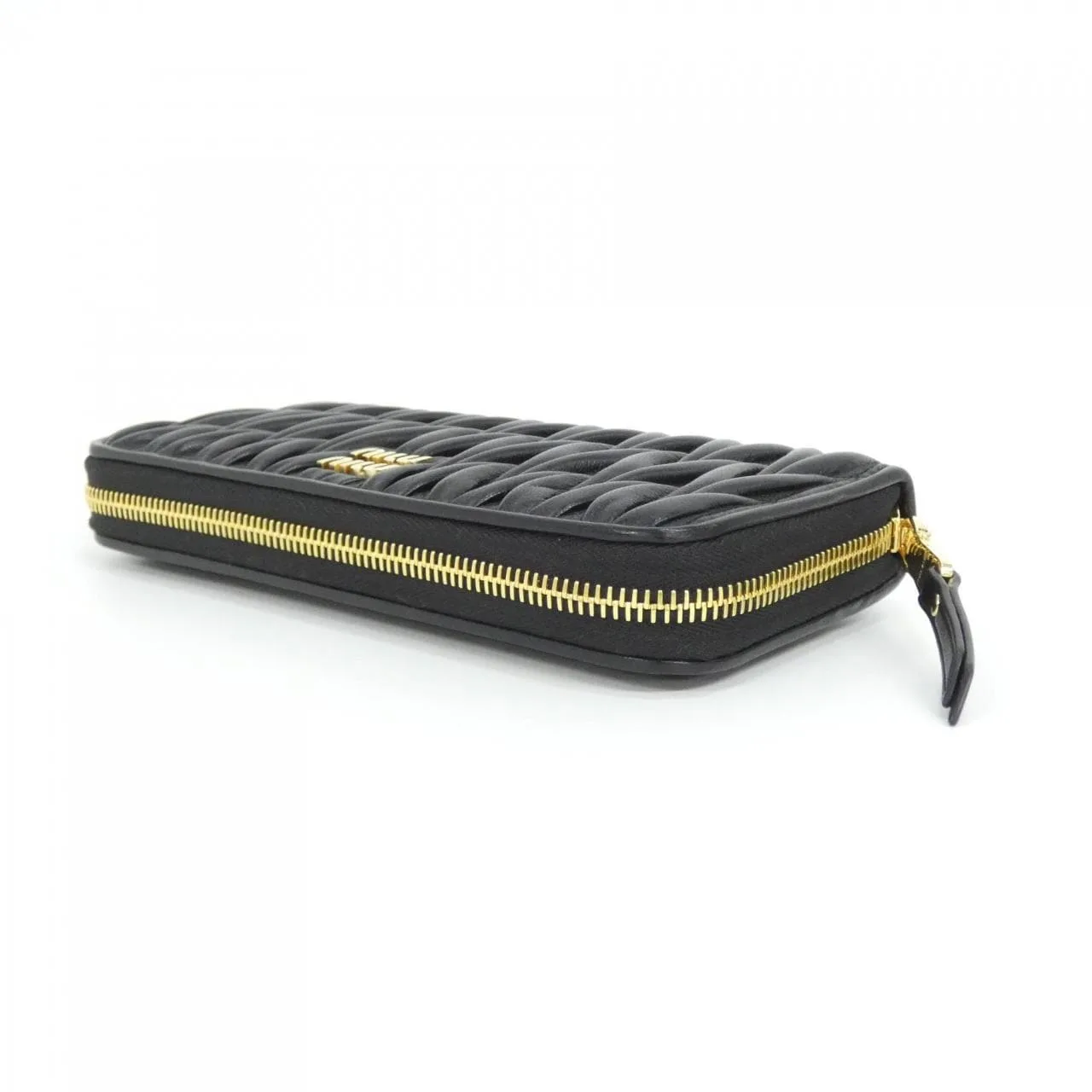 MIU MIU 5ML506 Wallet Black New - Thumbnail 3