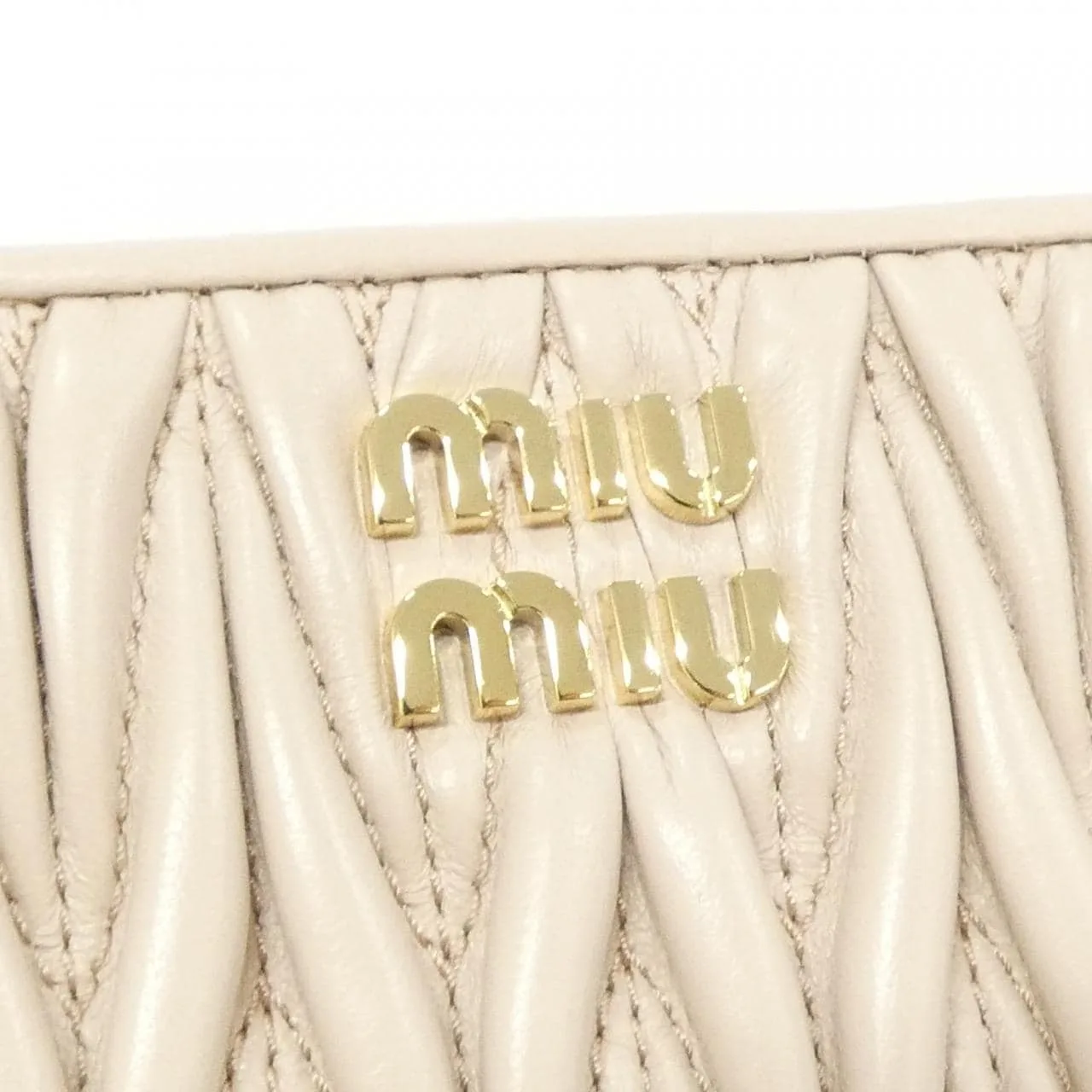 MIU MIU 5MM268 Coin Case 黑色 新品 - 縮圖 4