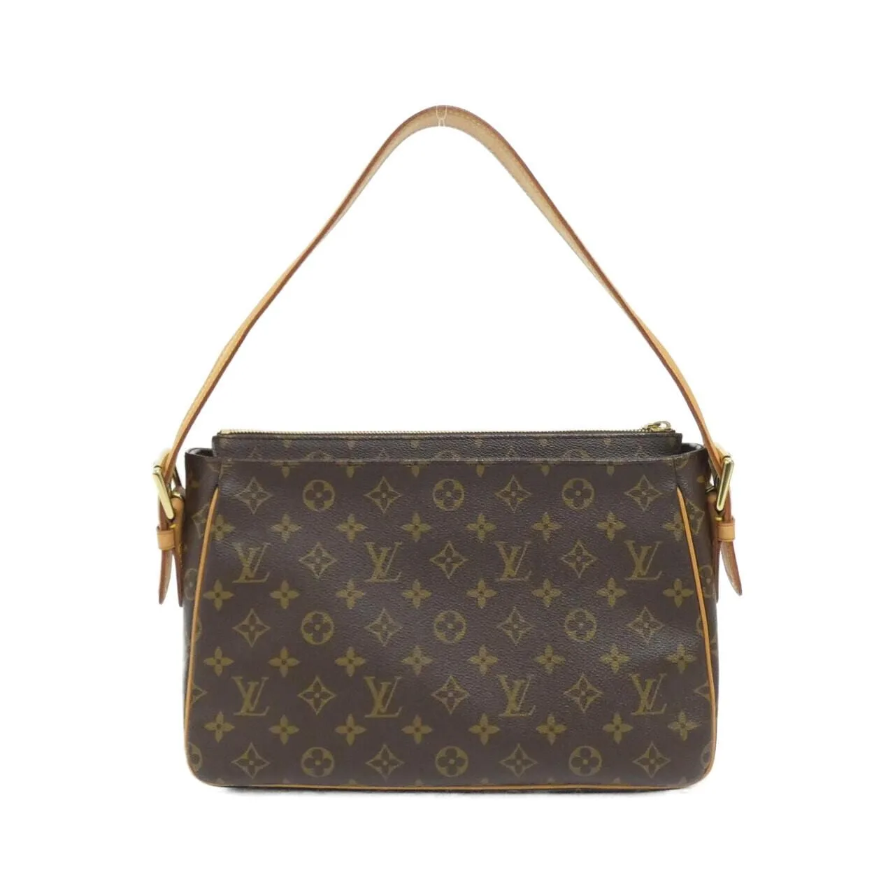 LOUIS VUITTON Viva Cité M51163 Shoulder Monogram 黑色 Monogram 中古品A - 縮圖 2